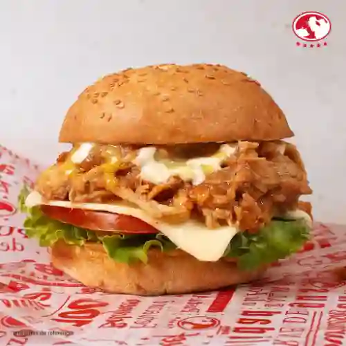 Combo Hamburguesa Desmechada Bbq