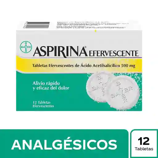 Aspirina Efervecente Tabl Efervescente