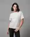 Camiseta Mujer Beige L 200G000_BEI130607 Rifle