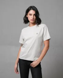 Camiseta Mujer Beige L 200G000_BEI130607 Rifle