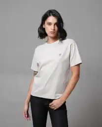 Camiseta Mujer Beige L 200G000_BEI130607 Rifle