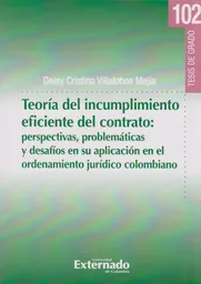 Teoría Del Incumplimiento Eficiente Del Contrato
