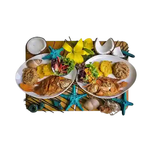 Combo dúo mojarra frita