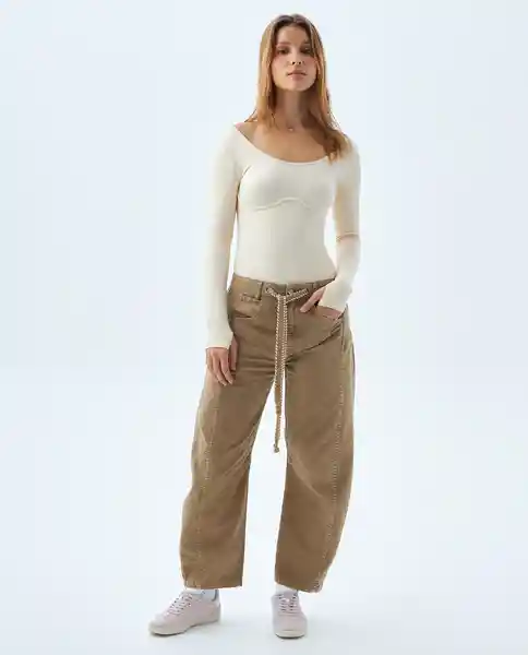 Pantalon Mujer Café Talla 8 639f000 Americanino