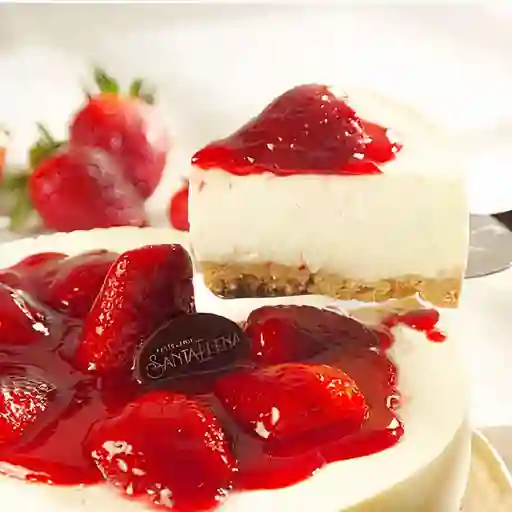 Porción Cheesecake de Fresa