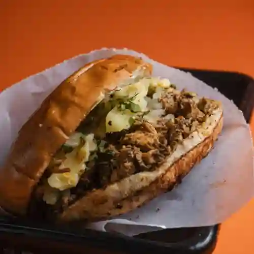 Torta de Pollo Al Pastor