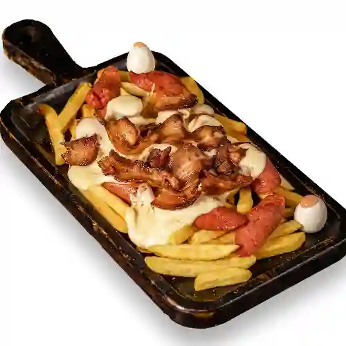Salchipapas Especial