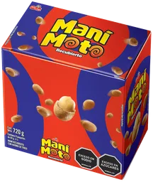 Mani Moto Snacknatural 80 g Pack X9