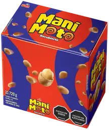 Mani Moto Snacknatural 80 g Pack X9