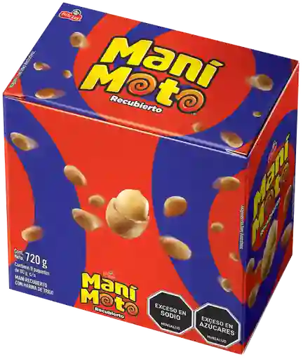 Maní Moto Maní Recubierto Sabor Original 80 g