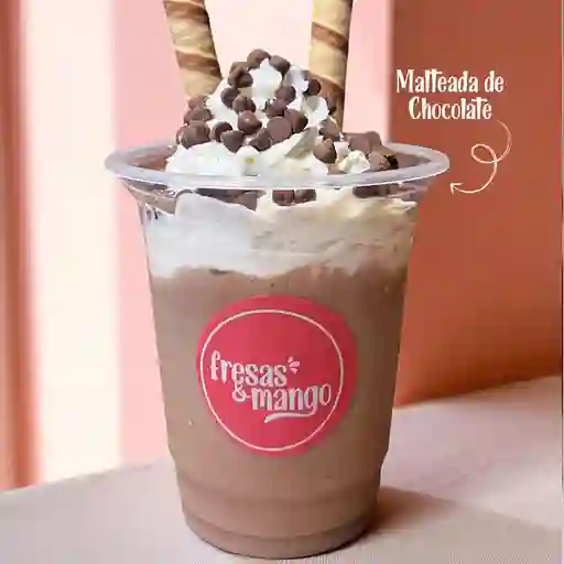 Malteada de chocolate