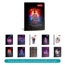 Keepermate Cuaderno Stranger Things Cuadriculado 100 Hojas