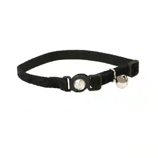 Coastal Pet Collar Para Gato Brillante Negro