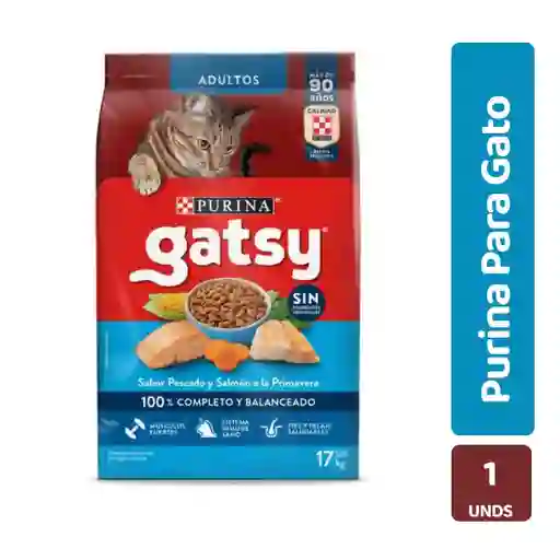 Purina Alimento Para Gato Pescado Salmón