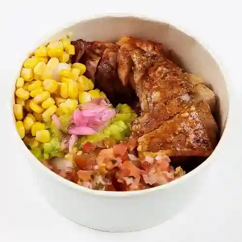 Ricebowl con Chicharrón