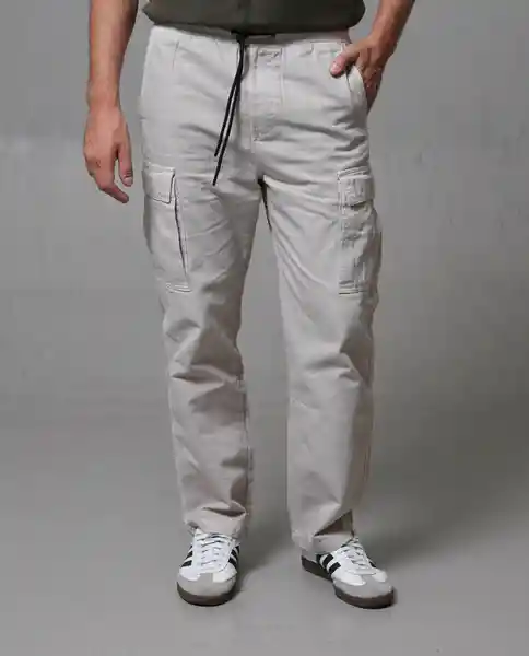 Pantalón Hombre Crudo Talla 38 163G003_CRU134403 Rifle