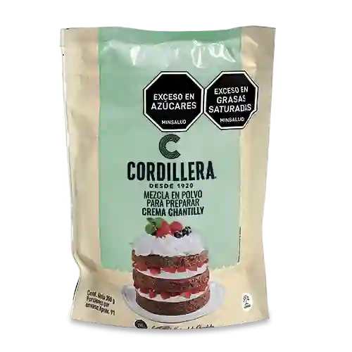 Cordillera Crema Chantilly Polvo