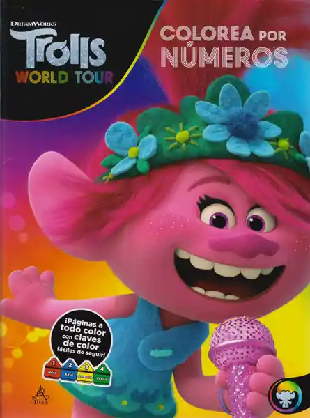 Trolls Wt Colorea Por Números - VV.AA