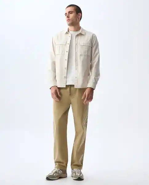 Pantalón Hombre Beige Talla 36 831G000_BEI161110 Americanino