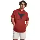 Under Armour Camiseta Project Rock Terry hd Hombre Rojo Talla M