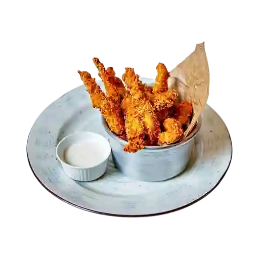 Bastones de Pollo Apanados