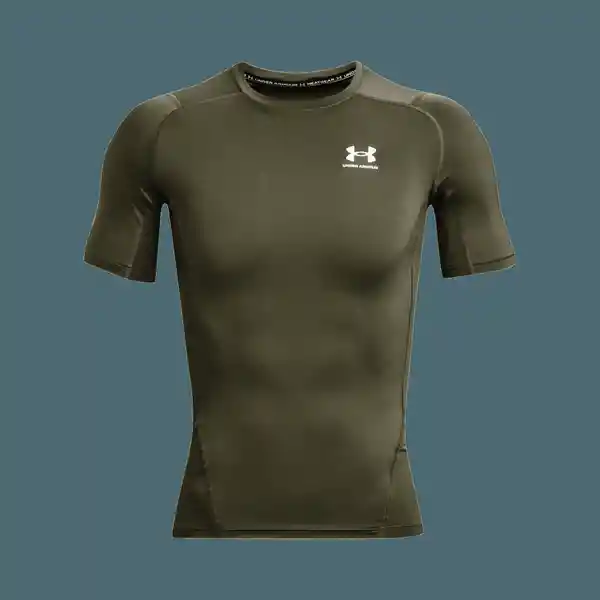 Under Armour Camiseta Hg Armour Comp Ss Hombre Verde Talla SM