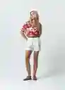 Short Tuti Mujer Crudo Puro Claro Talla 8 452G310 Naf Naf