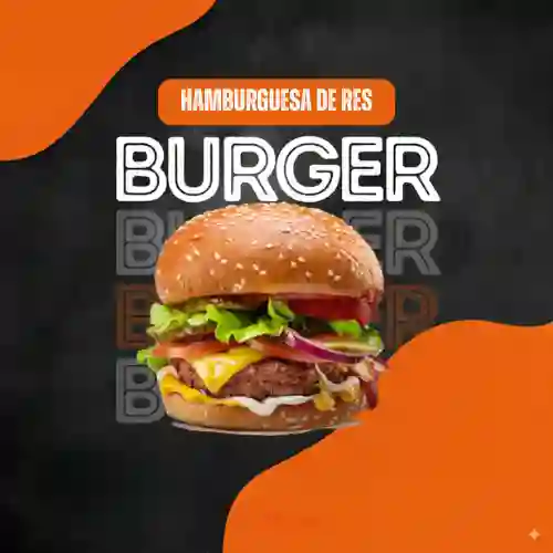 Hamburguesa de Res