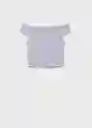 Top Garden Celeste Talla 20 Teen Niñas Mango