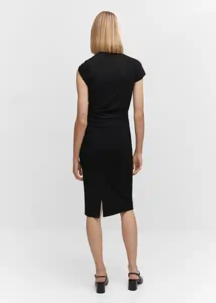 Falda Aris2 Negro Talla XL Mujer Mango