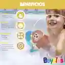 Beybies Guante Esponja Baño Bebé Pulpo