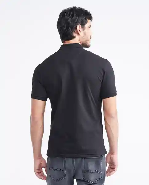 Camiseta Polo Knob Piece Negro Sombrío Ultraoscuro S Chevignon