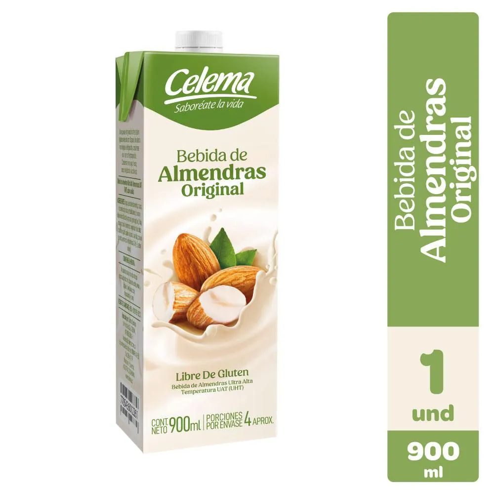 Celema Bebida de Almendras 900 ml