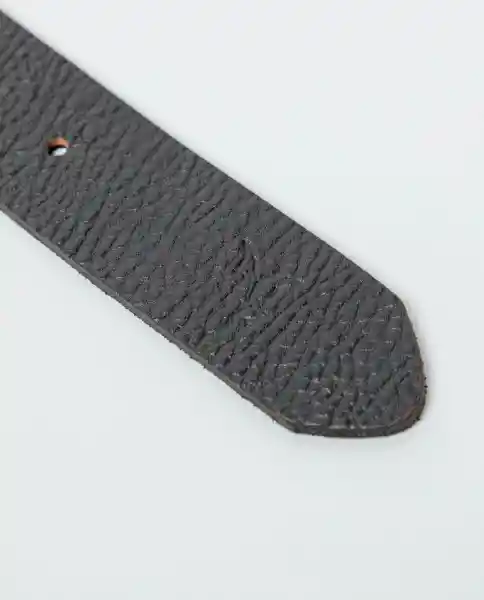 Cinturón Refined Negro Sombrío Ultraoscuro Talla 38 Chevignon