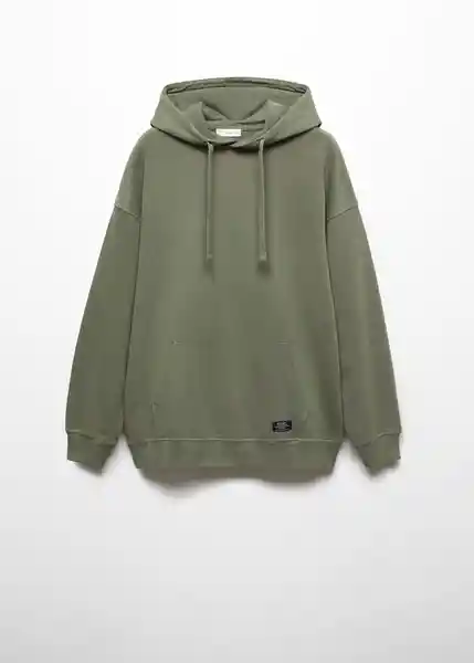 Sudadera Hoodiev Niños Verde Talla 22 Mango