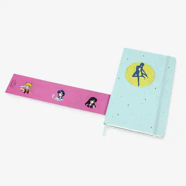 Moleskine Cuaderno Sailormoon Menta Grande Blanca