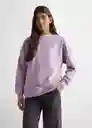 Buzo Sudadera Studio Lavanda Talla 18 Niñas Mango