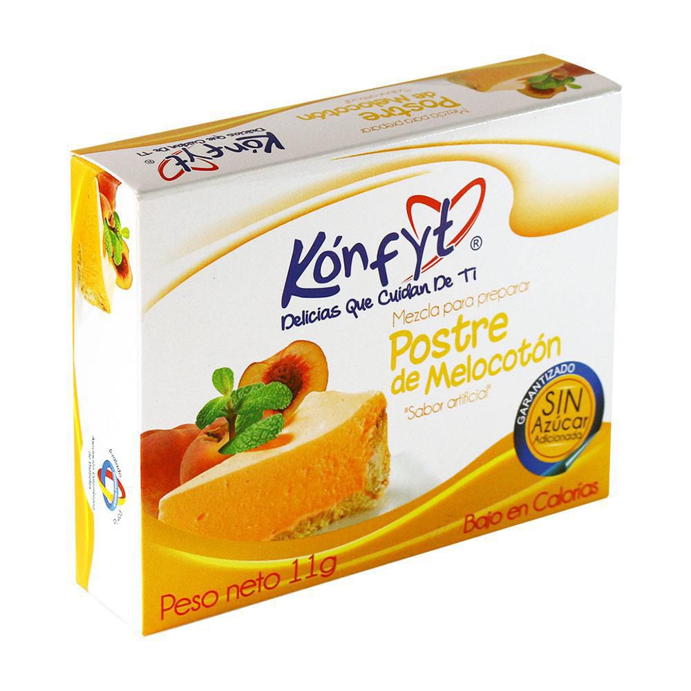 Konfyt Mezcla para Postre de Melocotón sin Azúcar 11 g