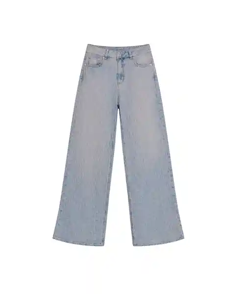 Jean Special Fit Wide Leg Cl Azul Cristalino Claro T 8 Chevignon
