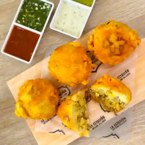 Papa rellena de res