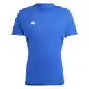Adidas Camiseta Adizero E Tee Para Hombre Azul Talla M