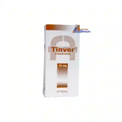 Tinver 20 Tabletas (25 mg)