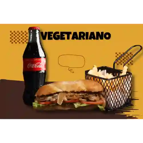 Combo Sándwich Vegetariano