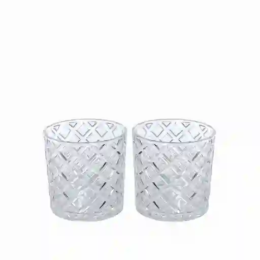 Set Vaso Luma Clear 400 mL Ambiente Gourmet
