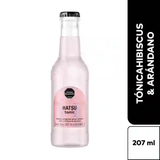  Postobón Hatsu Agua Tonica De Arandano & Hibisco 207 Ml 