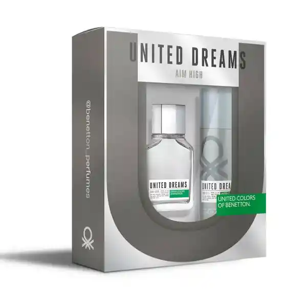 Estuche Benetton United Dreams Aim High Edt For Men