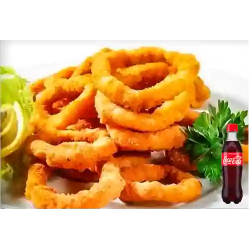 Combo Calamar Crunk + Coca-Cola Sabor Original 400 ml