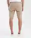 Short Utility Masculino Beige Albarizo Medio Talla 36 Chevignon