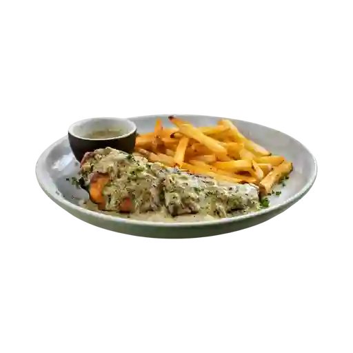 Pechuga en Salsa de Estragón