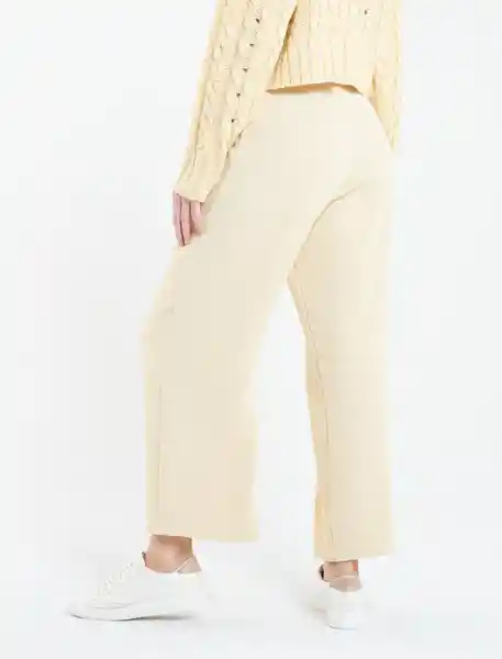 Pantalón Mujer Nerd Naranja Melocoton Claro Talla 12 Naf Naf